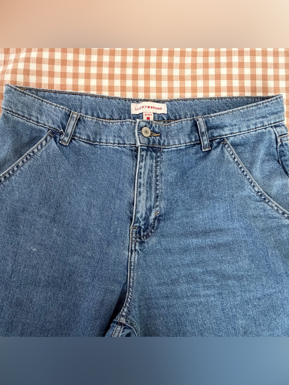 Lucky Brand Medium Wash Mid-Rise Jeans